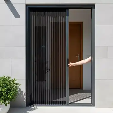 Custom Pleated & Sliding Safety Doors