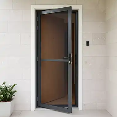 Openable Mesh Doors