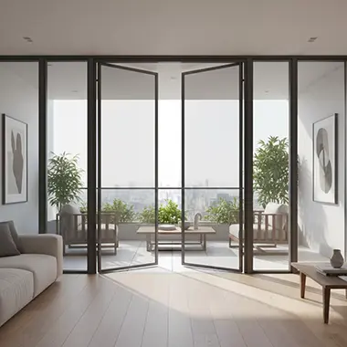 Double Door Mosquito Mesh