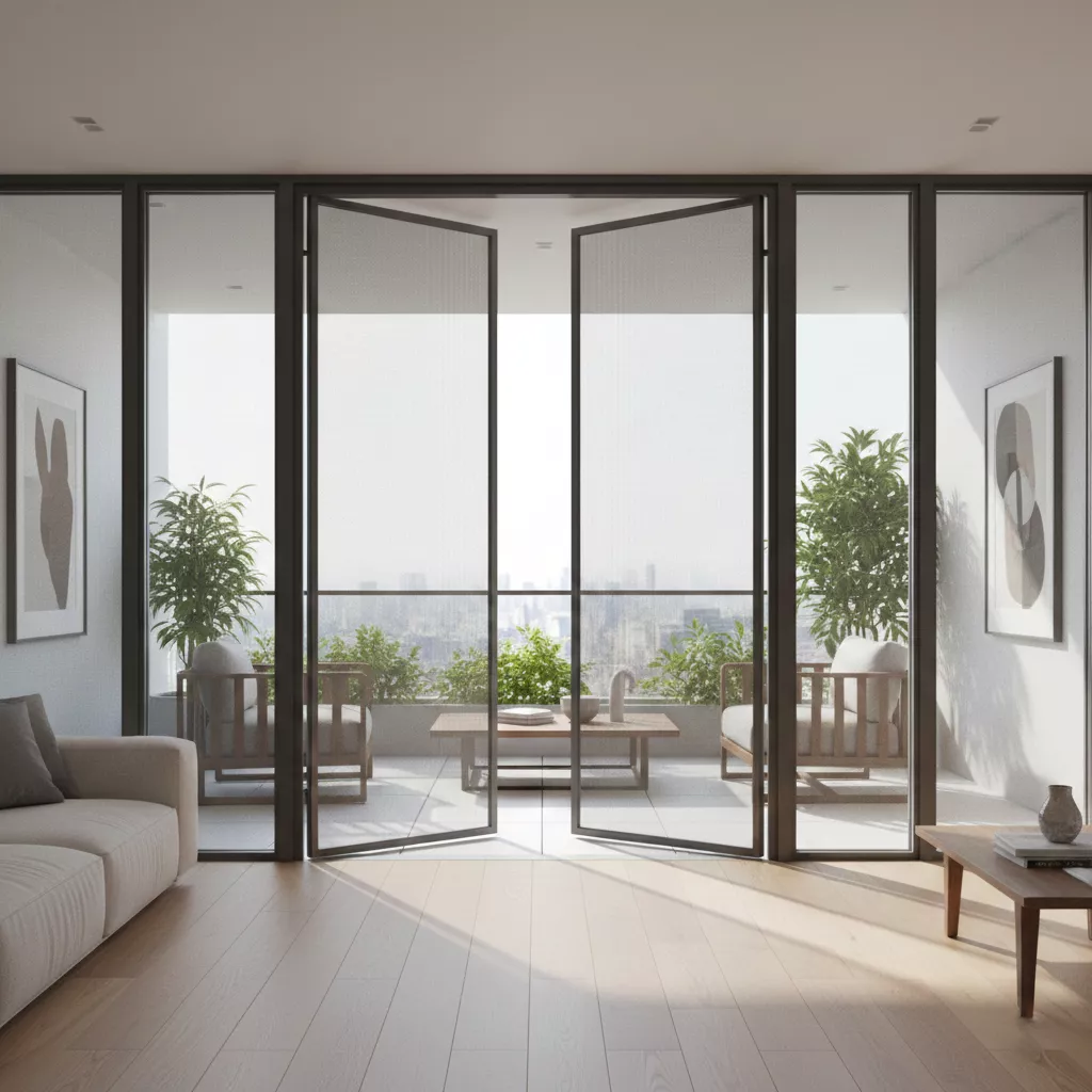 Double Door Mosquito Mesh